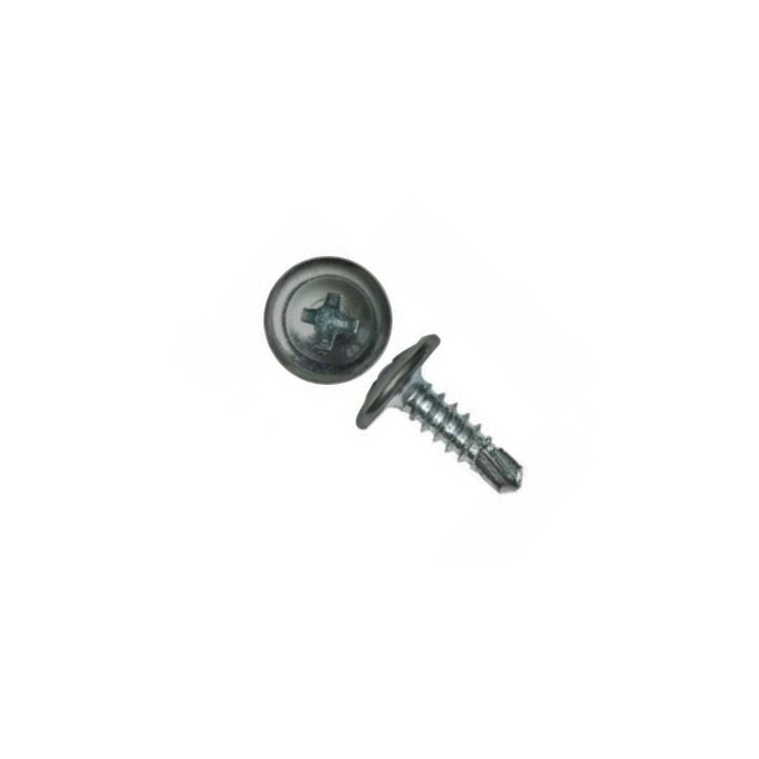 Саморез ПШС 4,2х13 (1000шт) шлиц PH2 RAL 9006